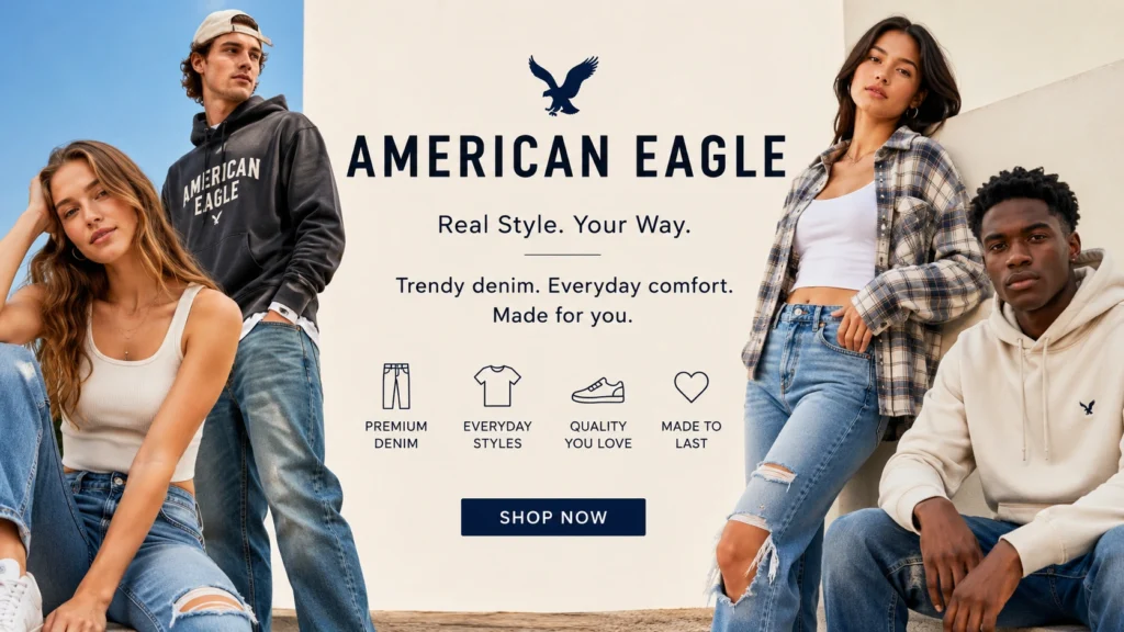Shop Trendy Jeans & Fashion at American Eagle